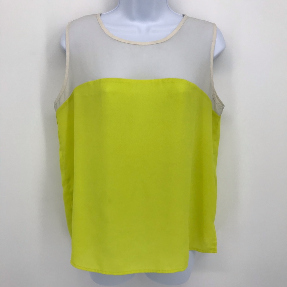 Forever 21 Neon Yellow Blouse